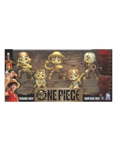 One Piece Mini figures Set Gold 6 cm  Boti