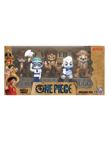 One Piece Mini figures Set Prates & Marines 6 cm  Boti